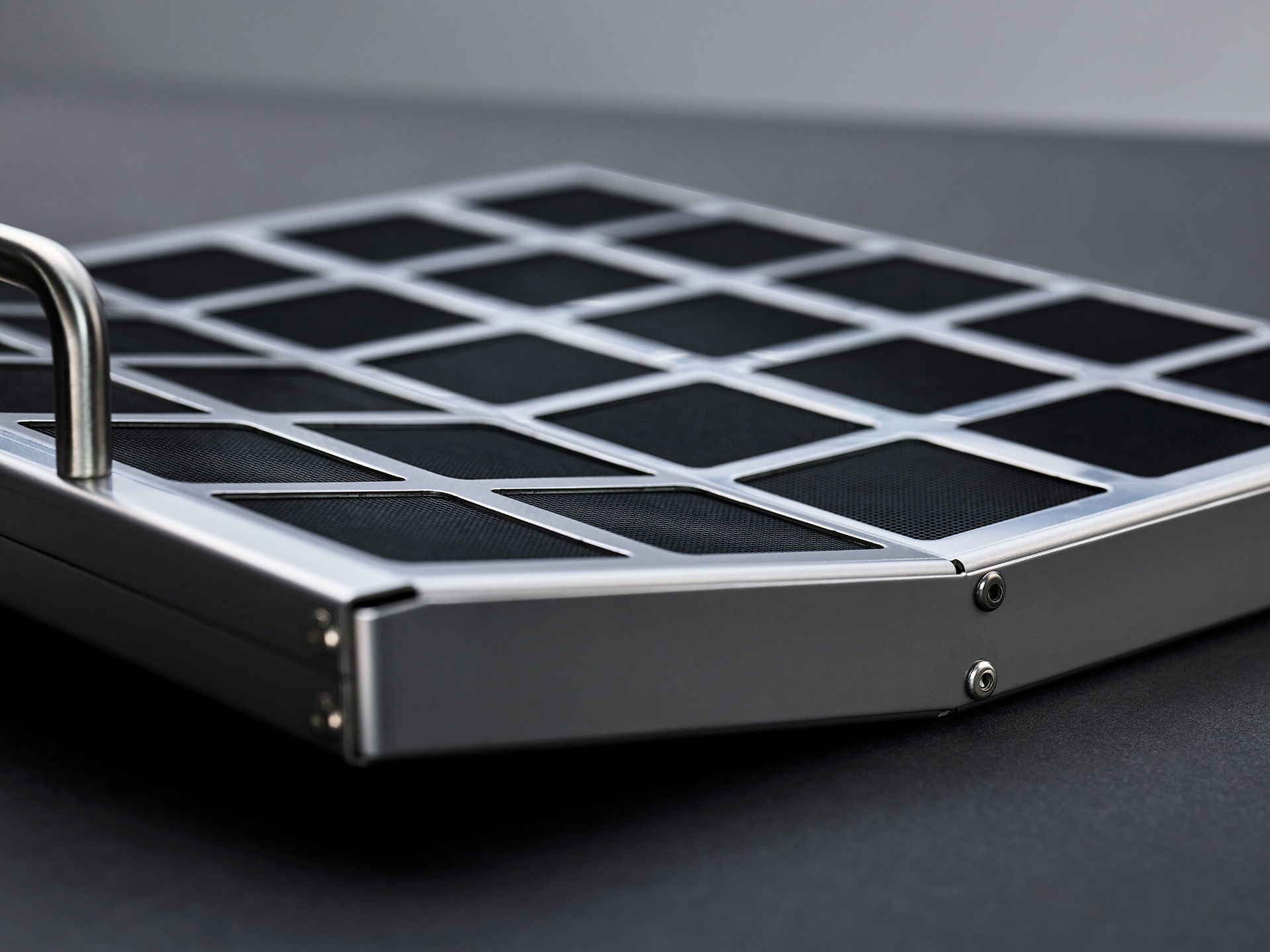 Aktivkohlefilter mit Metallgitter für Dunstabzug